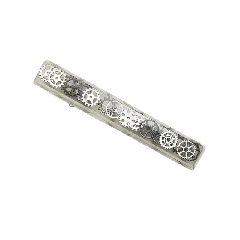 652F Glowing Gears Pattern 6 25U Keyboards Spacebars Resins Material Zpaxo Silver CN