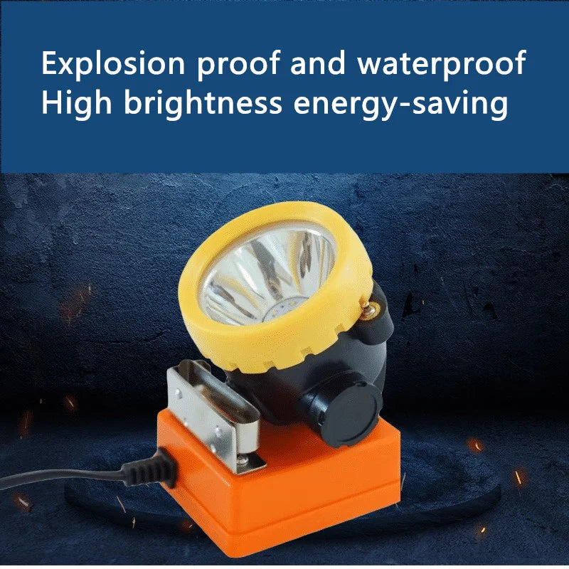 SHINEKNOT IP68 LED Headlamp – 60Hr Mining & Fishing Light