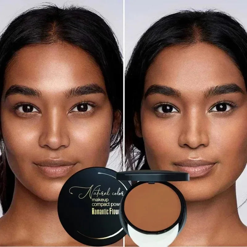 Oil-control Matte Makeup Loose Setting Powder Waterproof Long-lasting Face Concealer With Powder Puff And Mirror Facial Makeup Zpaxo