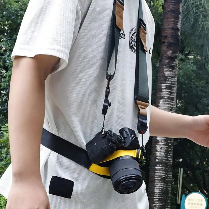 652F Ergonomic Camera Stabilization Waist Strap Outdoor Photography Zpaxo