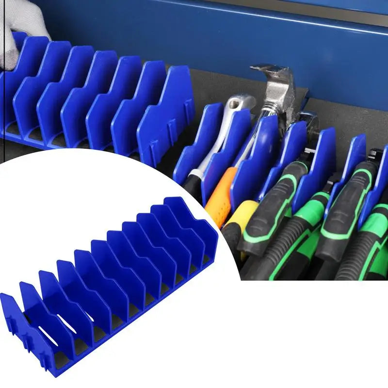 Plier Organizer Holder Cutter 10Slot Pliers Drawer Toolbox Storage