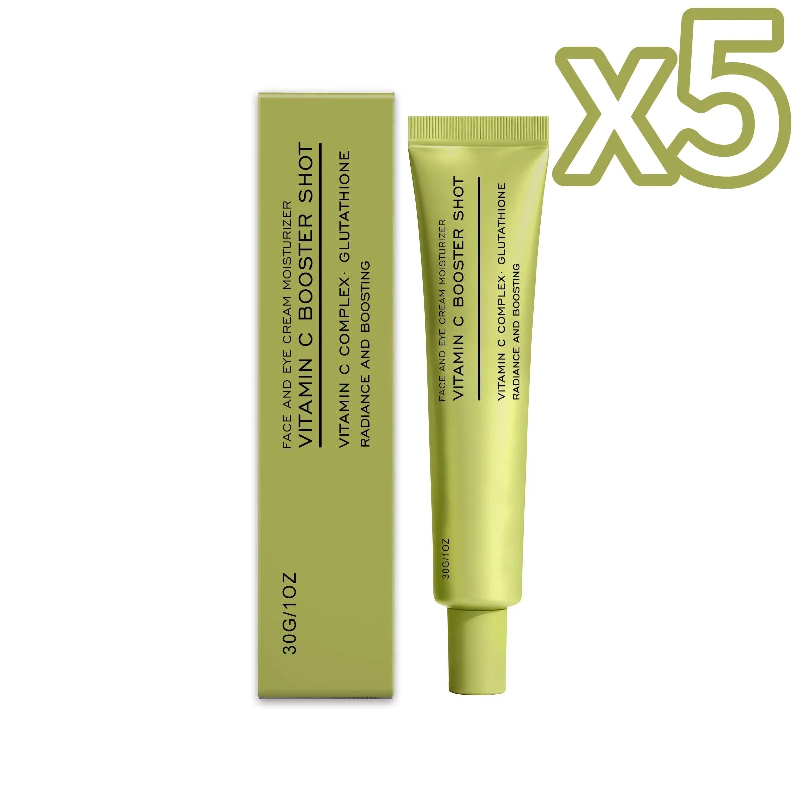 Nicotinamide & Vitamin C Face Moisturizing Cream 30g Face Moisturizing Cream Zpaxo 30g Boxed X 5PCS