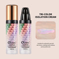 Three-color Makeup Base Light Moisturizing Easy Apply Provides