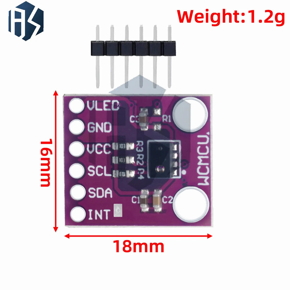 1PC CJMCU-3216 AP3216 Digital Ambient Light Sensor Proximity Distance Sensor Module ALS/PS I2C IIC interface For Arduino Zpaxo