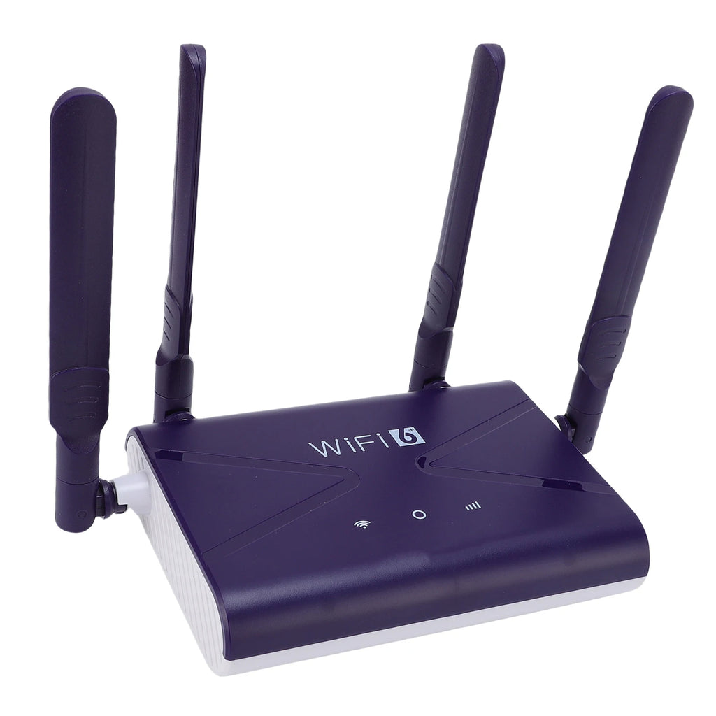 CPE Router WiFi6 Wireless 300Mbps LTE SIM Card Slot 4 Antennae Phone