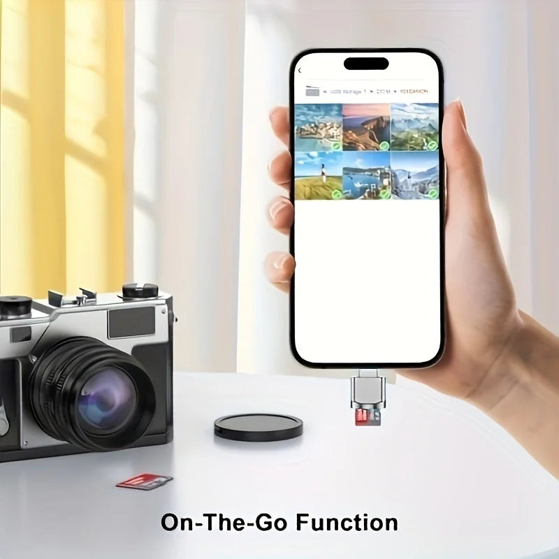 Mini TF Card Mobile Reader Suitable Huawei Type-c OTG Zpaxo