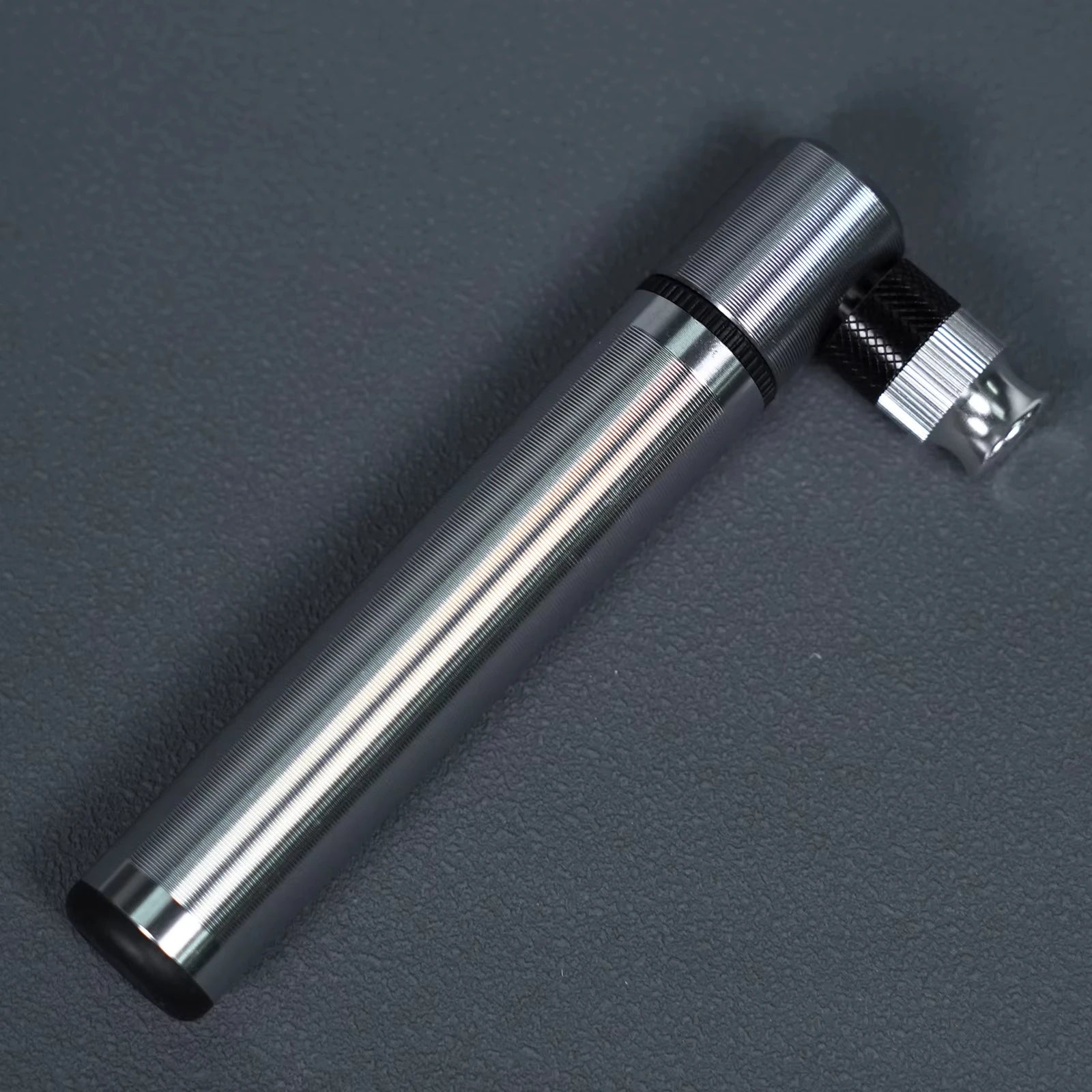 Mini Bicycle Pump Aluminum Alloy Cportable Hand Air Pump Ball Tire Pump Outdoor Bike Accessories Electric Cycling Scooter Road Zpaxo Silver mini 07