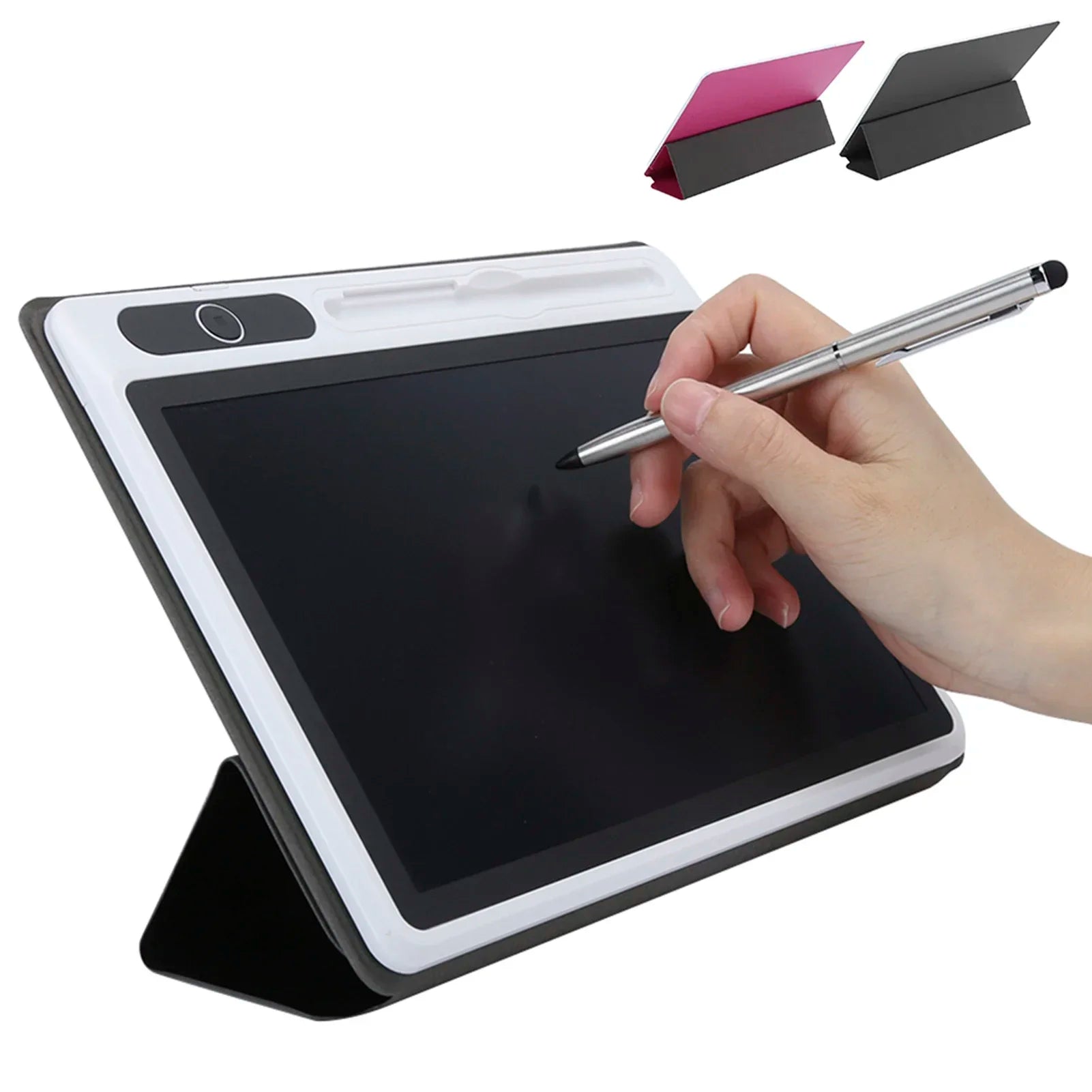 Drawing Pad Electronic Notepad LCD Tablet Drawing Pad Business Supplies Hand Painting Tool 9 Inch Electronic Notepad LCD Tablet Zpaxo