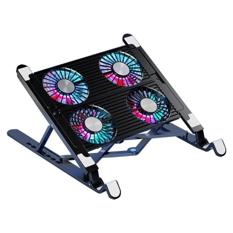 652F Plastic Laptop Cooling Pad Coolers Notebook Gaming Fan Stable Zpaxo A2EB4NB302595-BK-A CN