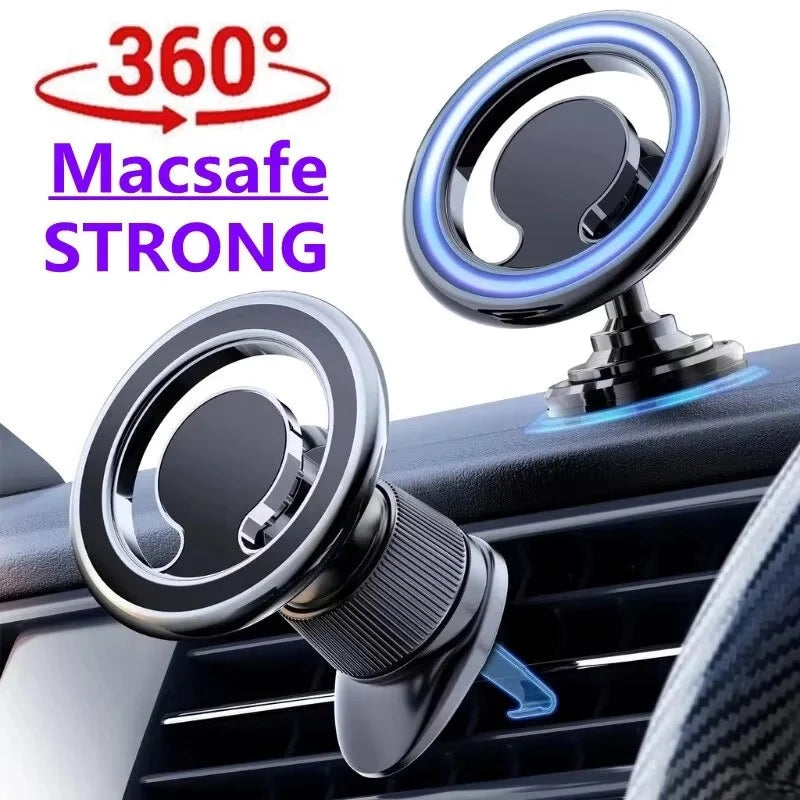 Magnetic Car Mobile Phone Holder Air Vent Stand Strong Magnet Apple
