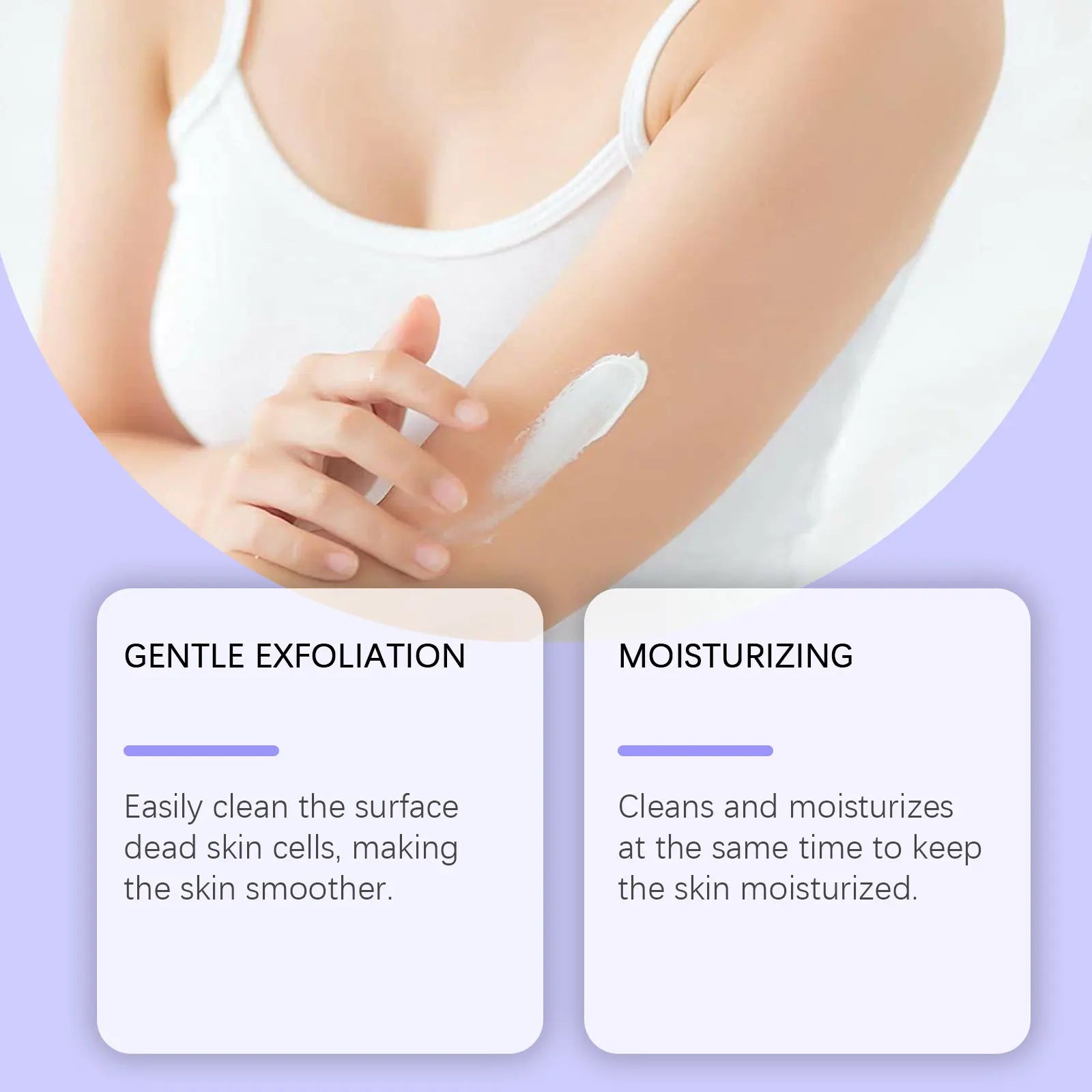 Jaysuing Blueberry Caramel Body Scrub – Exfoliating & Moisturizing Body Scrub Zpaxo