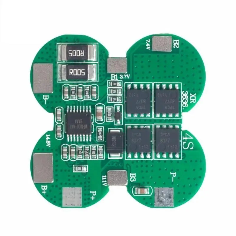 652F 4S 14.8V 15A 4-string Polymers 18650 Lithiums Battery Protections Board Current without Overcharge Protections Zpaxo