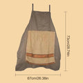 Prank Apron Funny Chef Apron Humorous Washable Novelty Costume with Openable Towel for BBQ Workshop Art Studio Pottery Making Zpaxo Yellow
