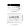 Peptide Collagen Hydrogel Eye Patches – Wrinkles & Dark Circles Eye Gel Patches Zpaxo 60patches