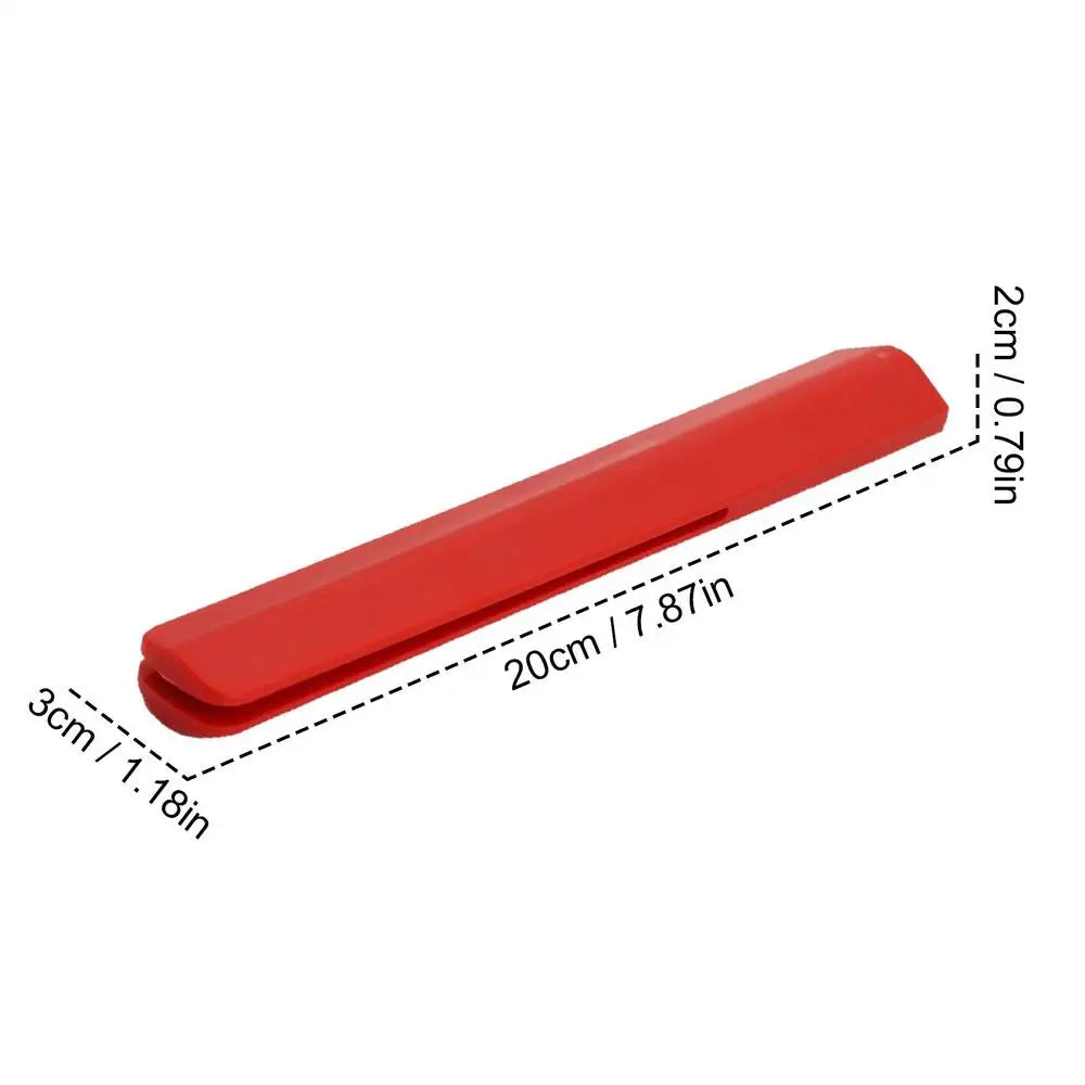 Tube Squeezer Non-slip Handheld Extruder Portable Lotion Cream Sauce Zpaxo Red