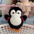▶1pcs 10cm Cartoon Penguin Plush Toy Keychain Backpack Pendant Bag Decor Kid Gift Zpaxo A2