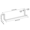 CMTowel Rod Steel Metal Wire Over Cabinet Towel Rack Storage