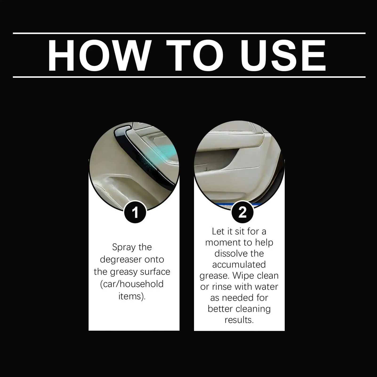 300ml Car Interior Cleaner Spray – Multipurpose Auto Detailer Car Interior Cleaner Zpaxo