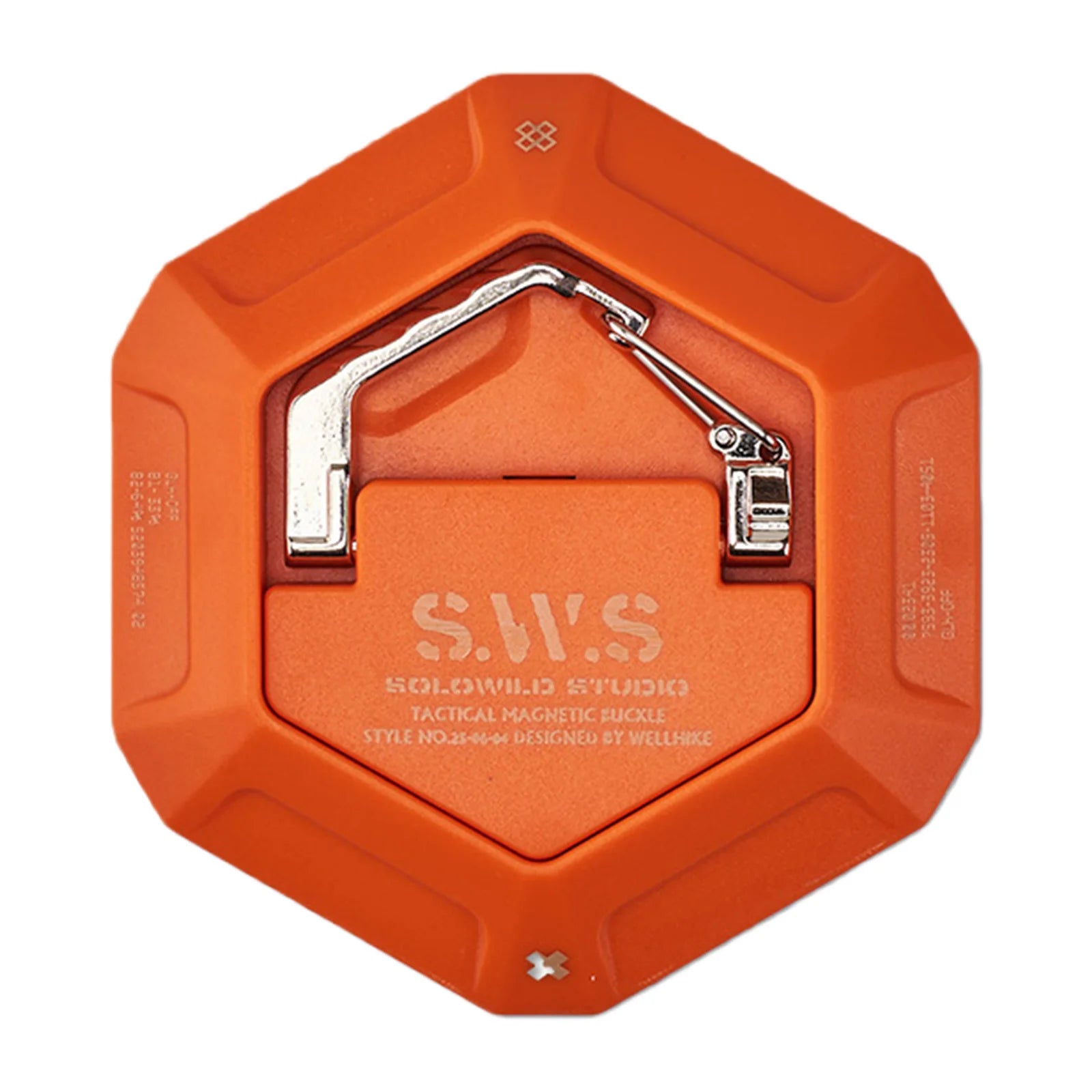 Magnet Double-sided Hanger Multi-functional Magnetic Hanging Buckle Zpaxo Orange