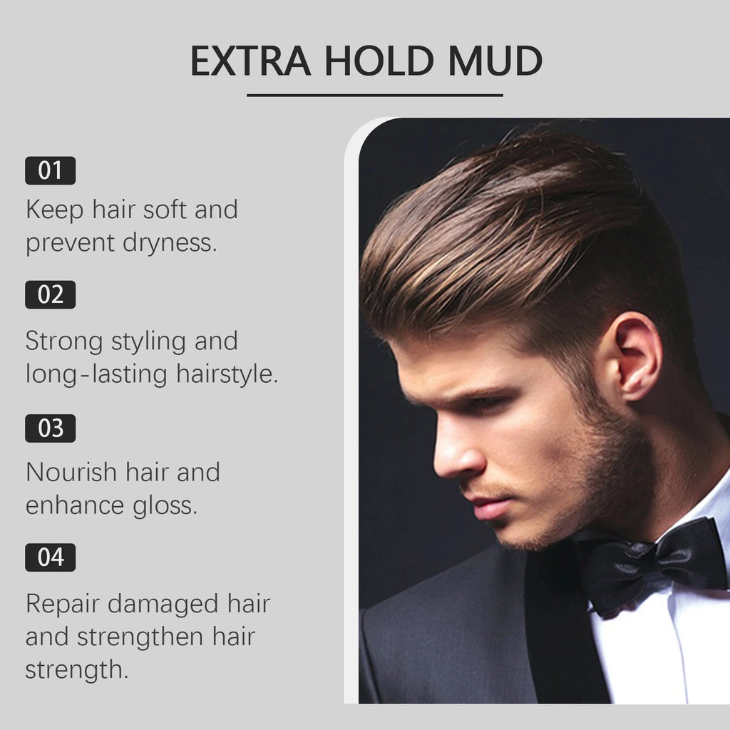 Keratin Hair Styling Cream Strong Hold Reduce Curly Matte Finished Keep Smoothing Non Sticky Improve Frizz Men Hair Shaping Gel Zpaxo