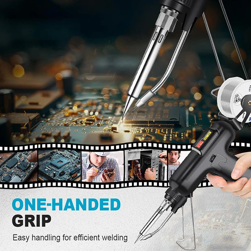 Laser Welding Machine Laser Welding Gun For Metal Multi-Function Soldering Iron Soldering Gun Set Automatic Corded Solder Iron Zpaxo