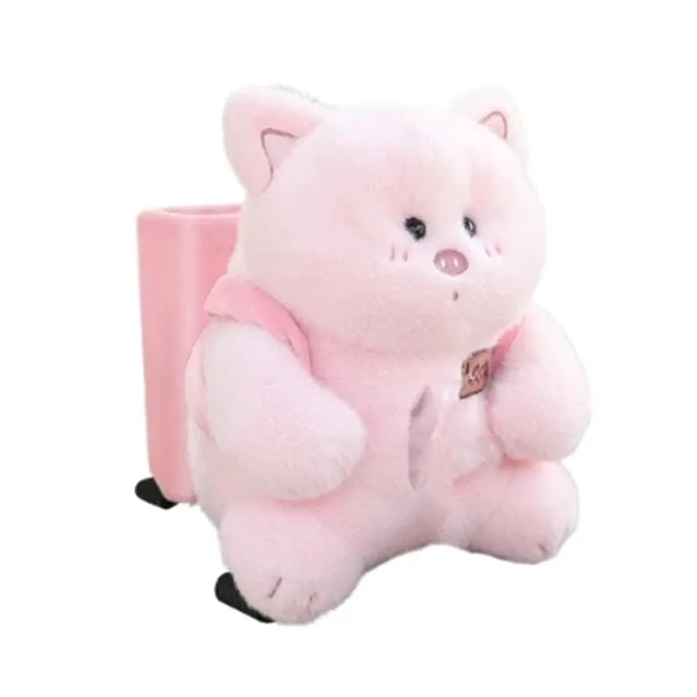 Eye-covering Bear 2-in-1 Car Tissue Box Removable Space Saving Cute Zpaxo Style 6