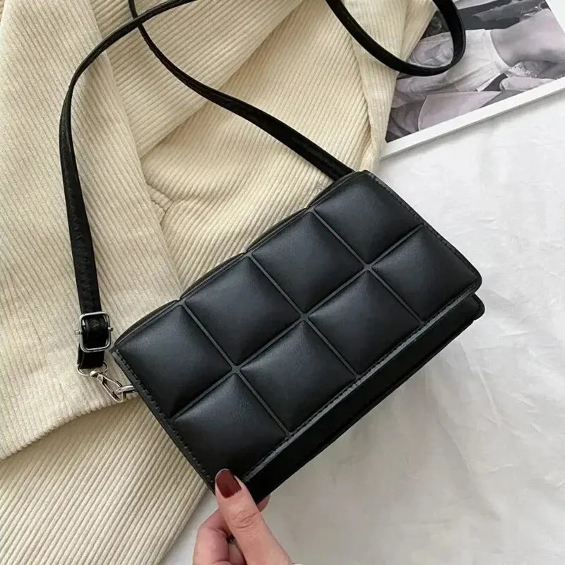 Fashion Designer Women Shoulder Bag Small PU Leather Female Crossbody