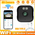 Window Camera Replaces Outdoor Cameras 2 4 5GHz Wifi 3MP Resolution