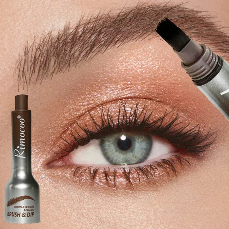 Waterproof Liquid Brow Tint Brush Long-lasting Anti-smudge Balm