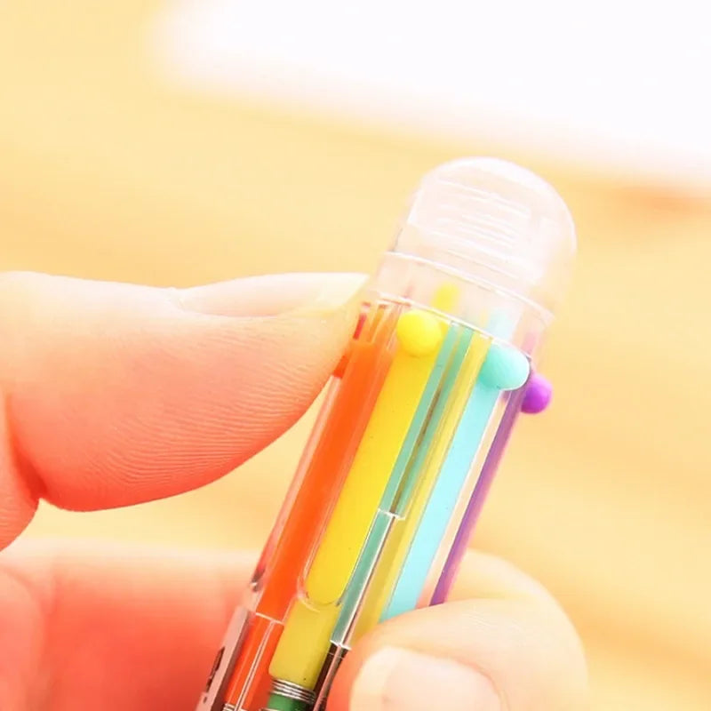 1 Multi Ballpoint Pen Novelty Korean Stationery Office Home Writing