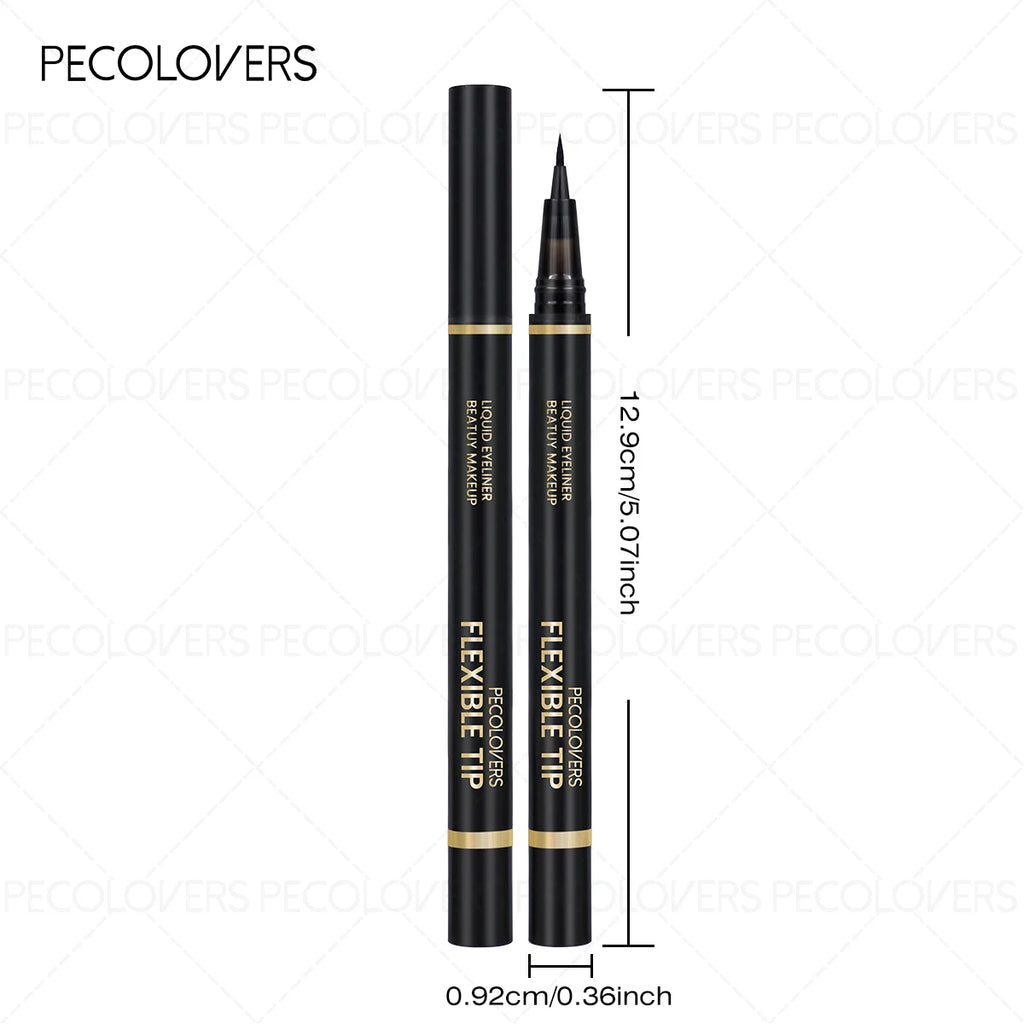3PCS Black Eyeliners -Waterproof, Resistant to Sweat, And Smudge-Proof. These Ultra-Slim Liquid Eyeliner Pens Zpaxo