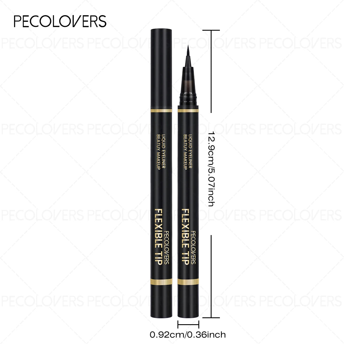 3PCS Ultrafine Liquid Eyeliner - Waterproof, Anti-fouling, Silky, Quick-drying, Durable, for Precise Eye Makeup Applications Zpaxo
