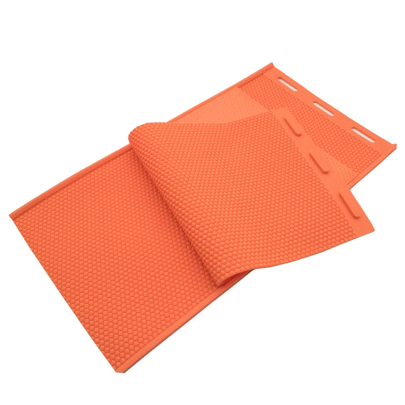Beekeeping Silicone Beeswax Honeycomb Mold Flexible Wax Machine
