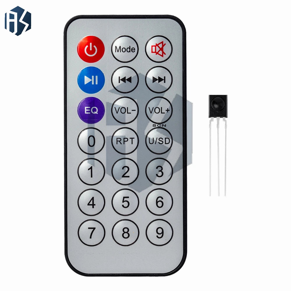 38kHz IR Receiver Module Bluetooth Audio MP3 Lossless Decoder Board Zpaxo