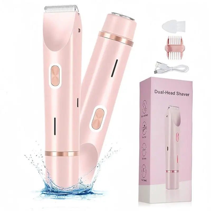 Electric Shaver Woman Double Head Dual Purpose Female Razor Body Zpaxo
