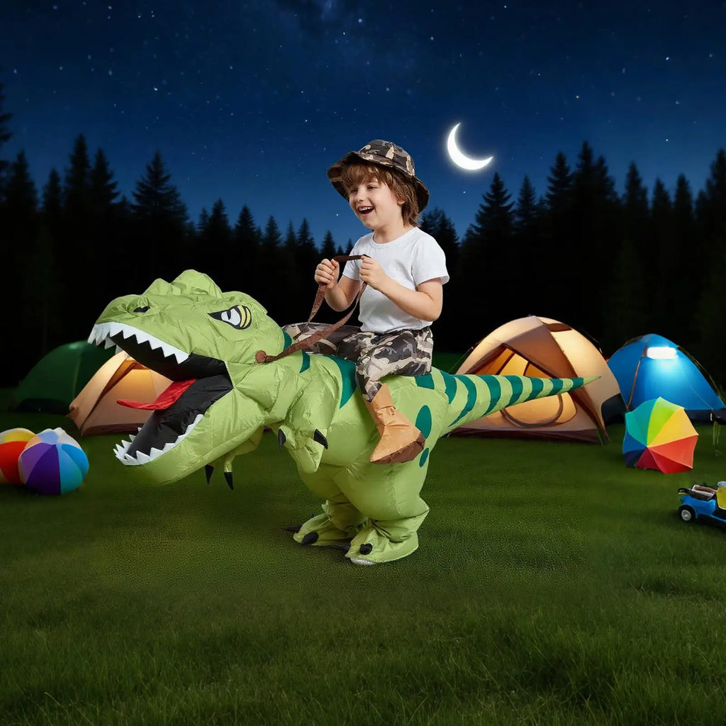 Dinosaur Costume Adult Funny Halloween Outfit Suit Men Women Blow Up Dinosaur Outfit For Christmas Event Cosplay Convention Zpaxo