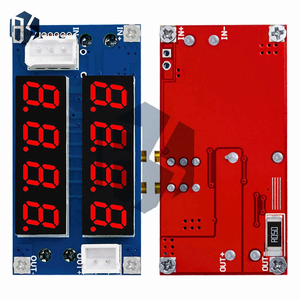 1PC XL4015 5A CC CV Buck Module, Adjustable Step-Down Power Board with LED Display for Power Supply and LED Driving Zpaxo