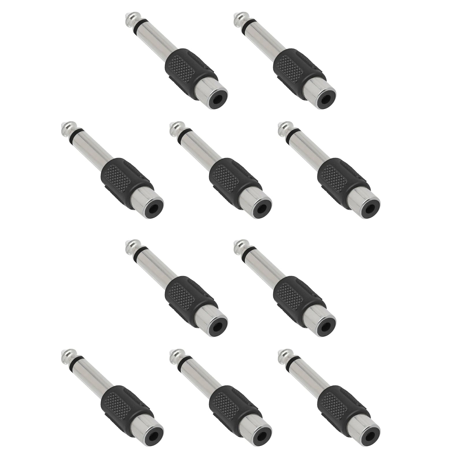 RCA Female Jack 1 4 Male Mono Plug Audio Stereo Adapter Connector