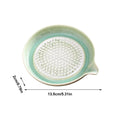 Garlic Plate Handmade Gradient Glaze Ceramic Grater Dish Bowl Home