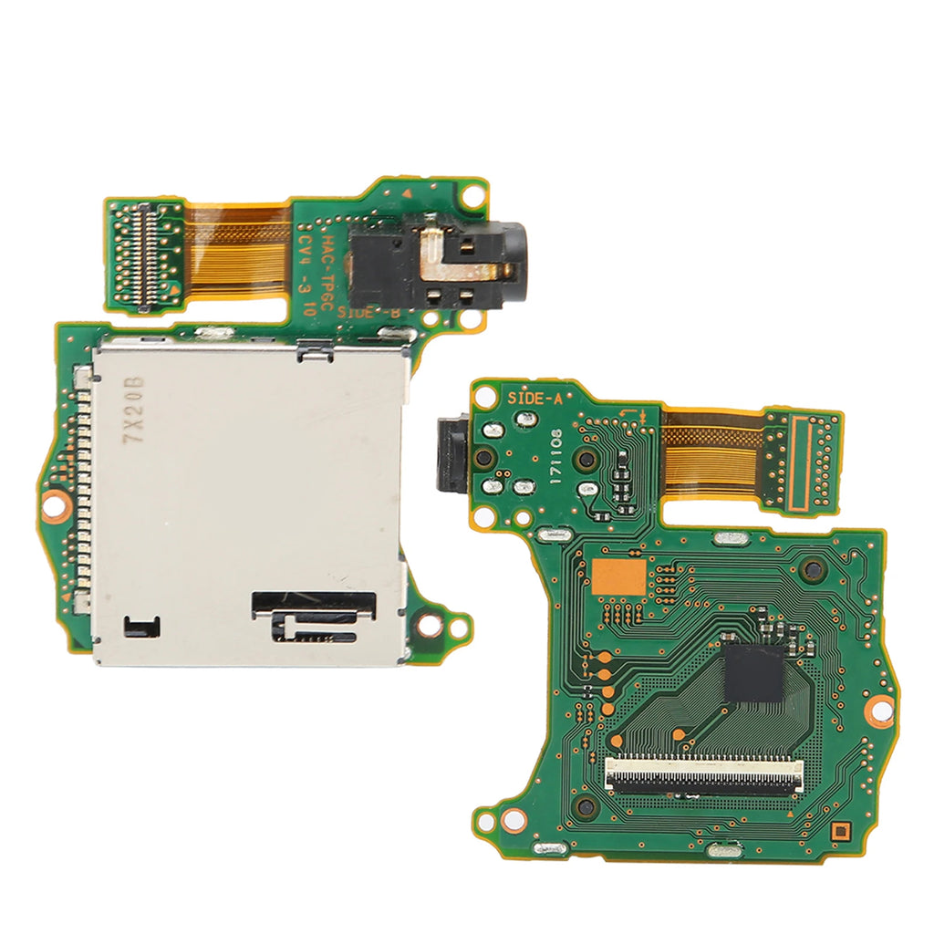 Game Reader Card Slot Cartridge Host Tray Earphone Hole Port Fit