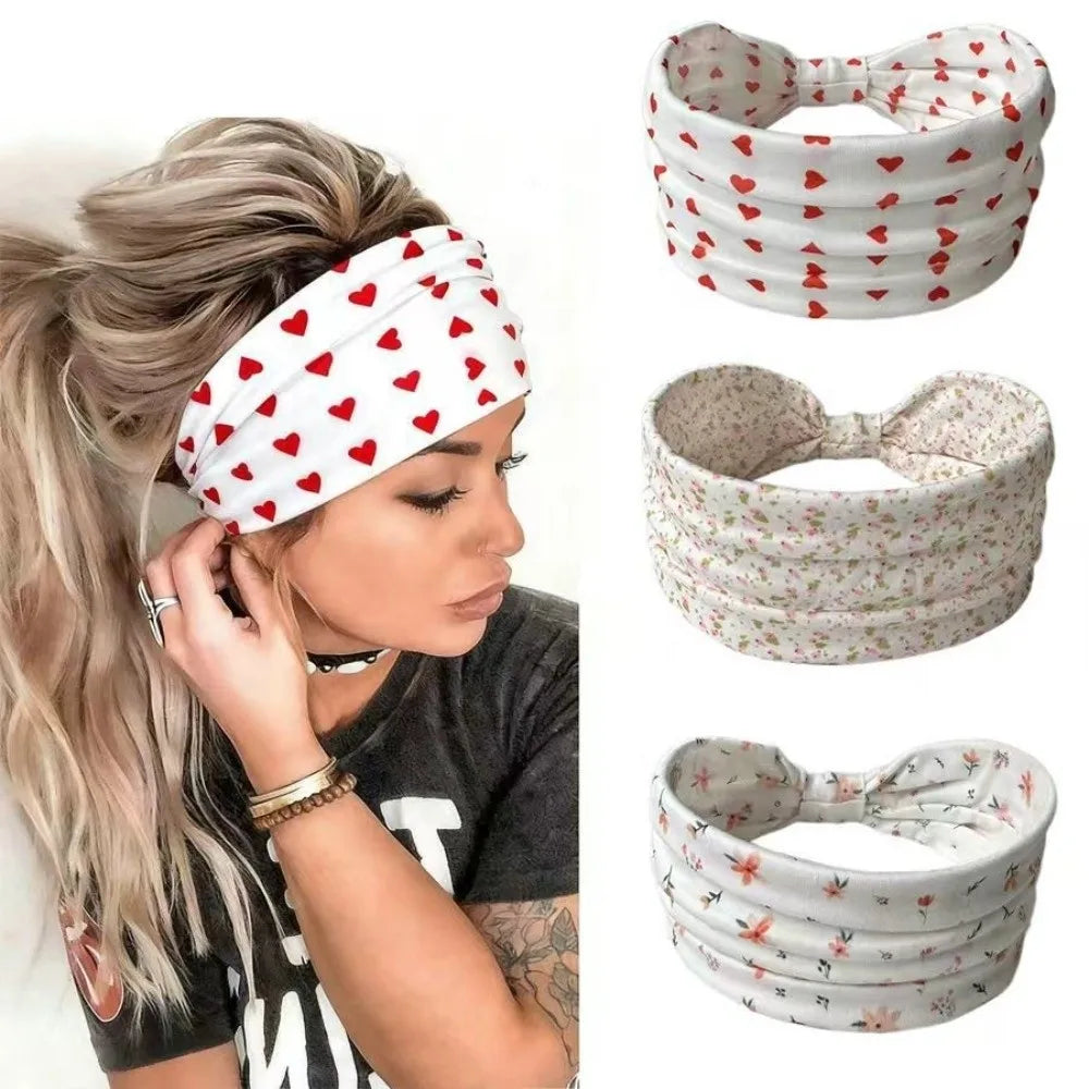 New High Elasticity Sports Headband Wide-brimmed Breathable Yoga Headband Sweat Absorbing Wide Brim Headband Yoga Zpaxo