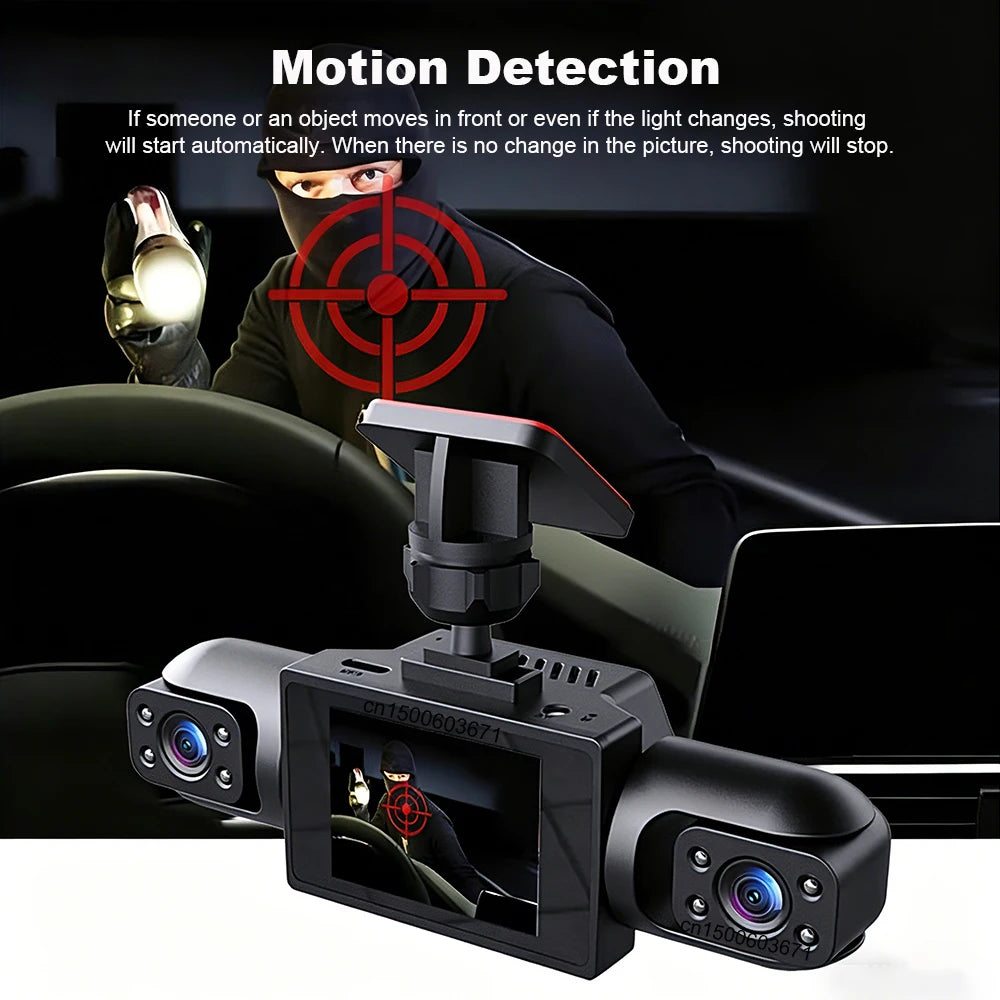 Dash Cam 1080P Car Dvr 4 Channel Vehicle Video Recorder Cars 360