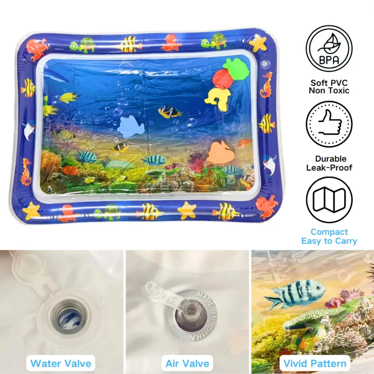 Sensory Water Mat Thickened Sensor Inflatable Cat Pet Supplies Zpaxo