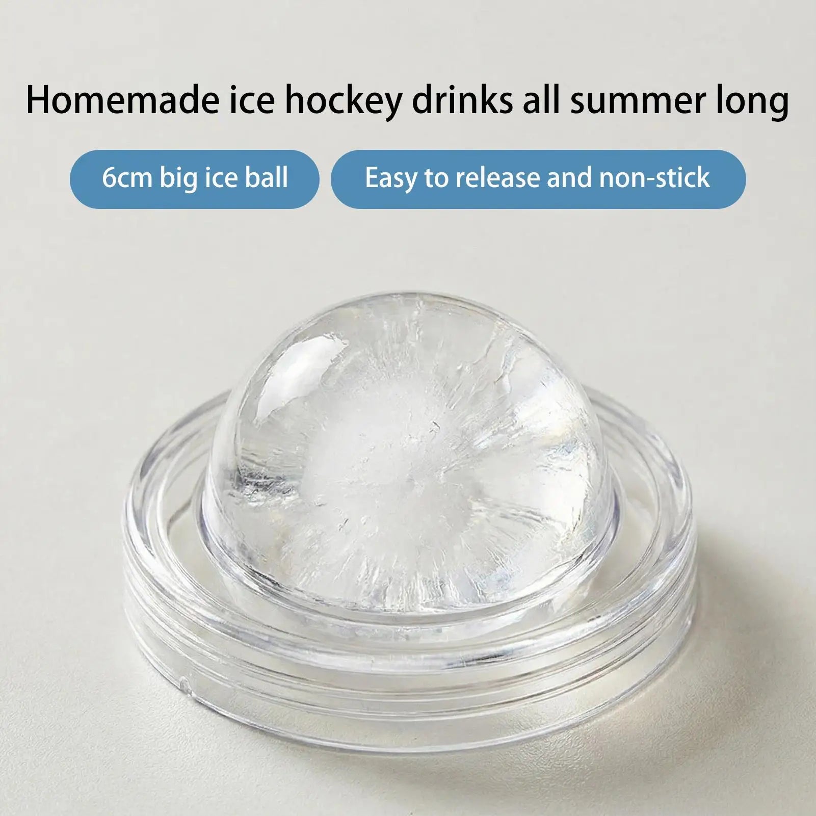Foldable Ice Tray Cup Silicone Mold Straw Portable Iced Coffee Maker