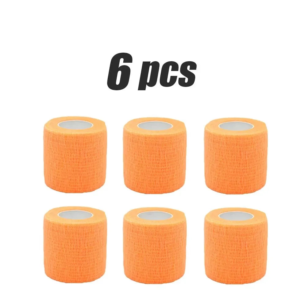 6-Pack Self-Adhesive Elastic Bandage Wrap – Sport Cohesive Tape