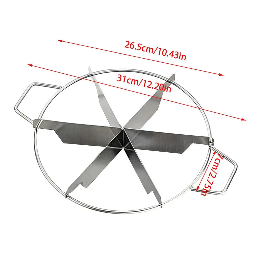 Stainless Steel Cake Divider Slicer 6 7 8 Divisions Cheese Pizza Zpaxo A