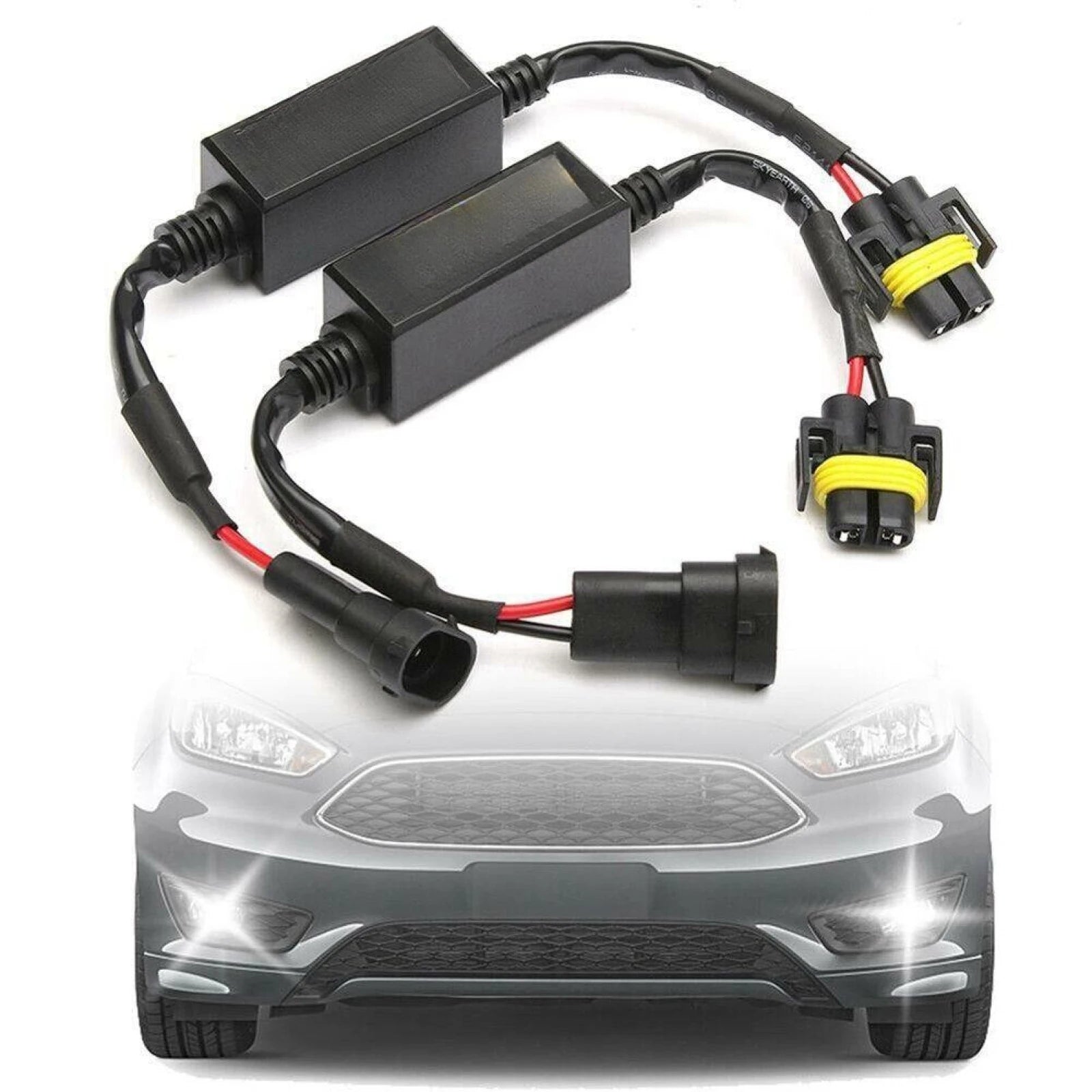 LED Canbus Wiring Decoder Adapter Car Headlights Error Anti Flicker