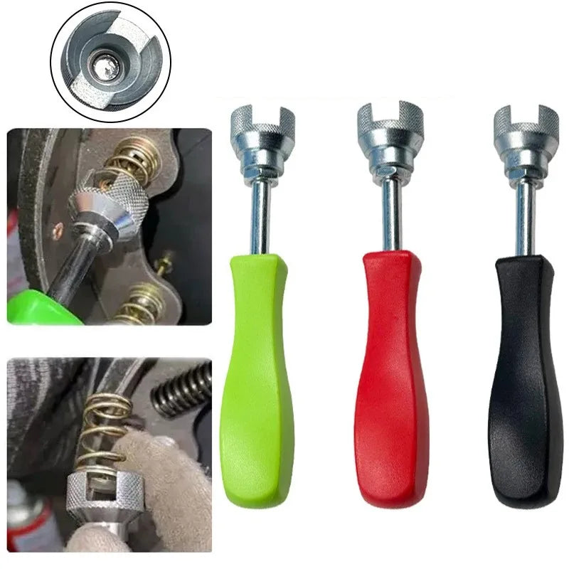Drum Brake Spring Shoe Compressor Tool – 5.7" Alloy & ABS