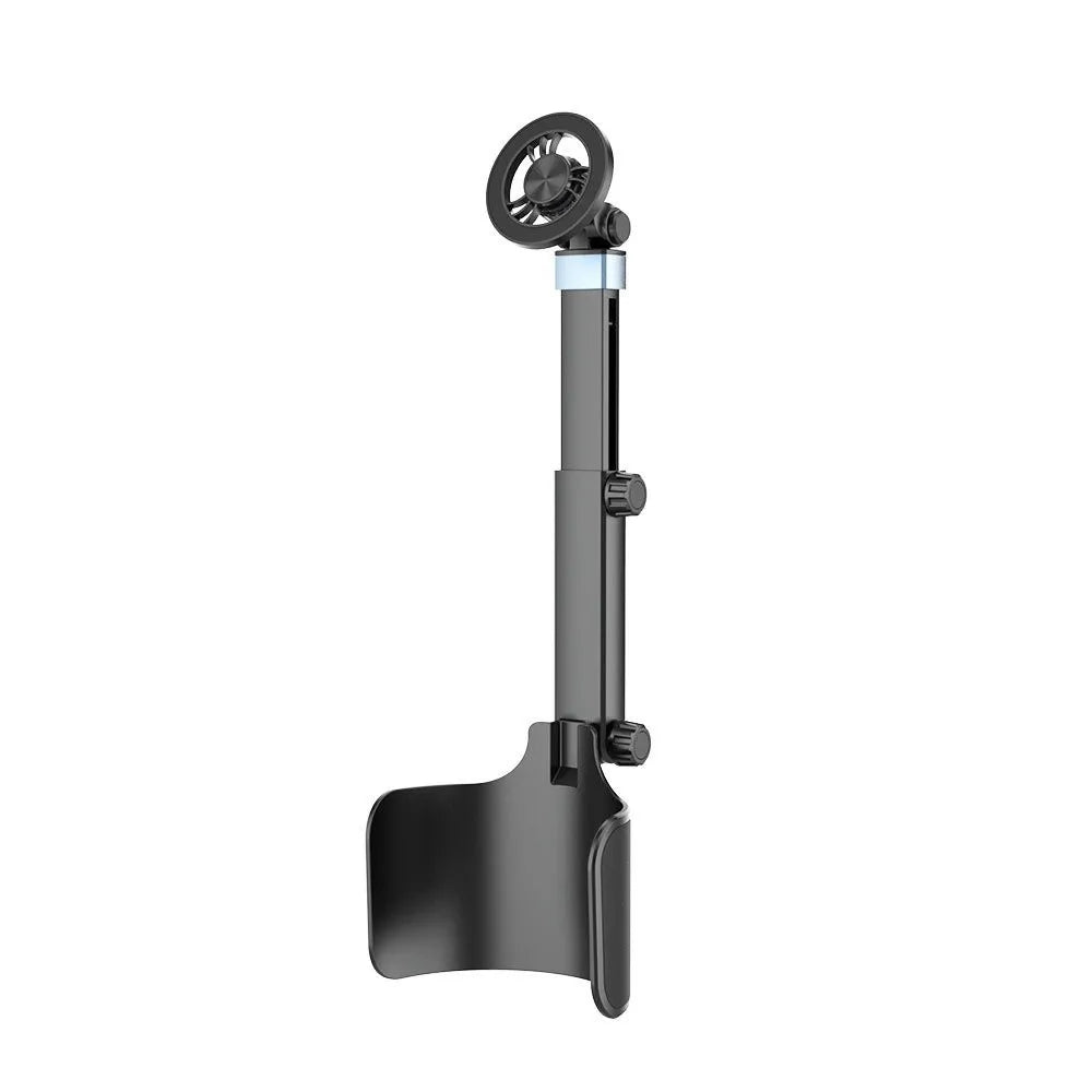 2-in-1 Magnetic Car Cup Holder Adjustable Long Arm Hands-Free Magnetic Car Phone Holder Quick Installation Strong Magnet Zpaxo Style 2