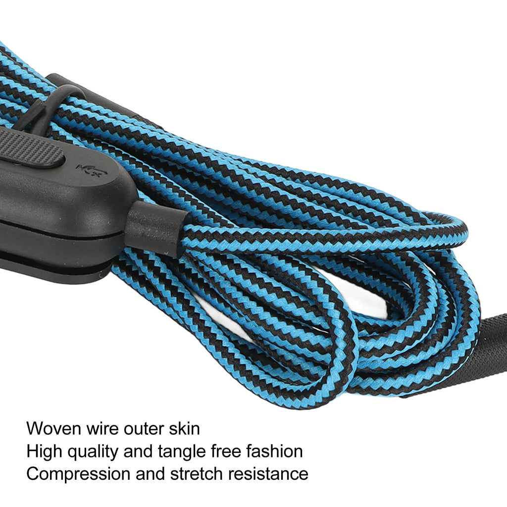 Gaming Headset Cable Woven Earphone Cord with Volume Control and Mute Switch for Logitech G Pro G Pro X G433 G233 Zpaxo